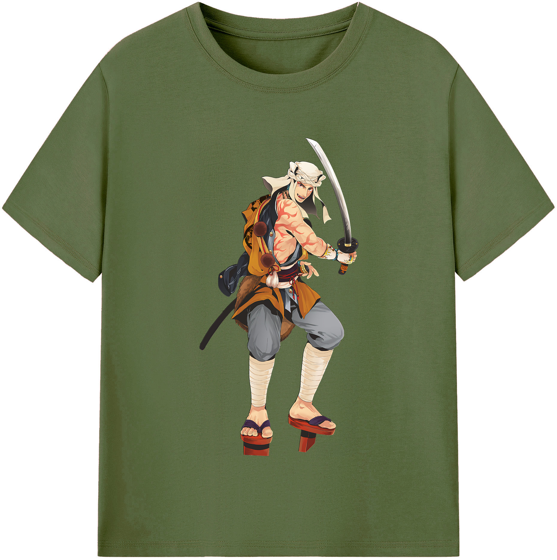 （画像用） 刀剣乱舞 Touken Ranbu 綿100％半袖Tシャツ（フロントプリント）